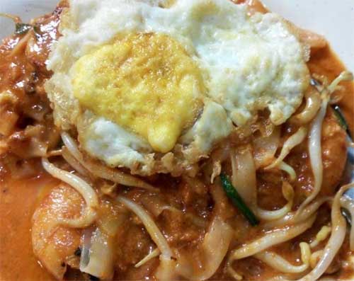 Char kuey teow special.