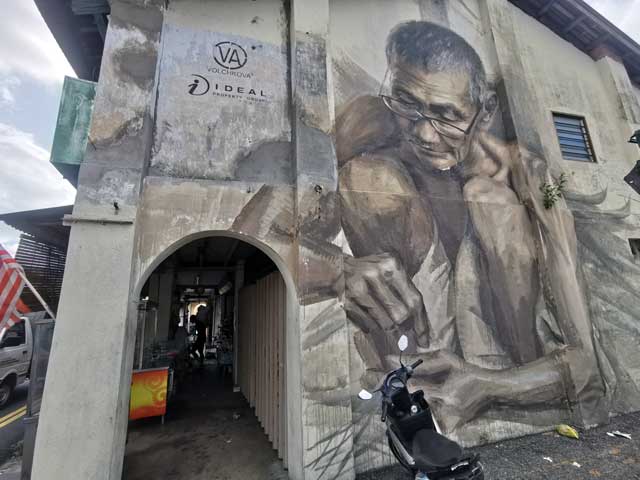 Wrinkled Old Fisherman