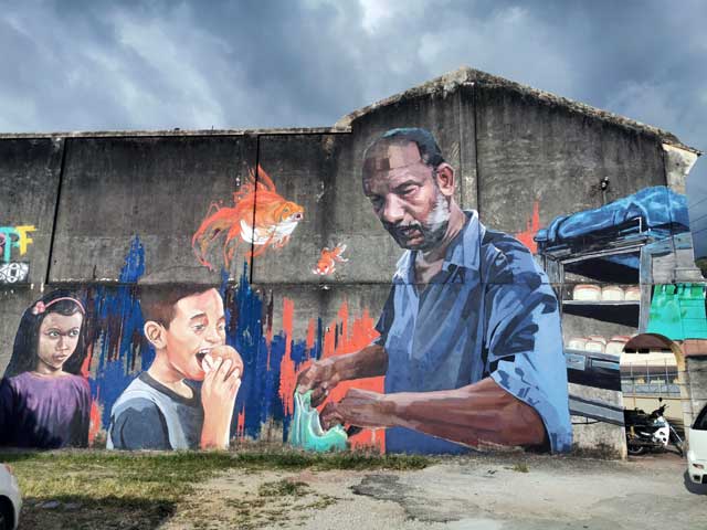 Balik Pulau Street Mural