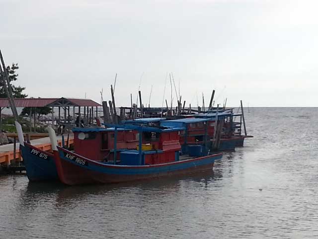 Jeti nelayan berhampiran Pantai Murni