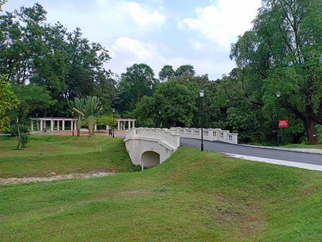 Laluan di Taman Botani Perak