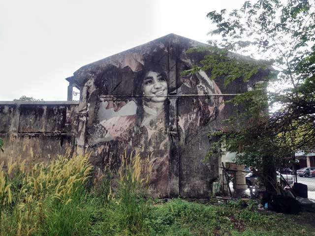 Street Mural Balik Pulau Gadis Ayu
