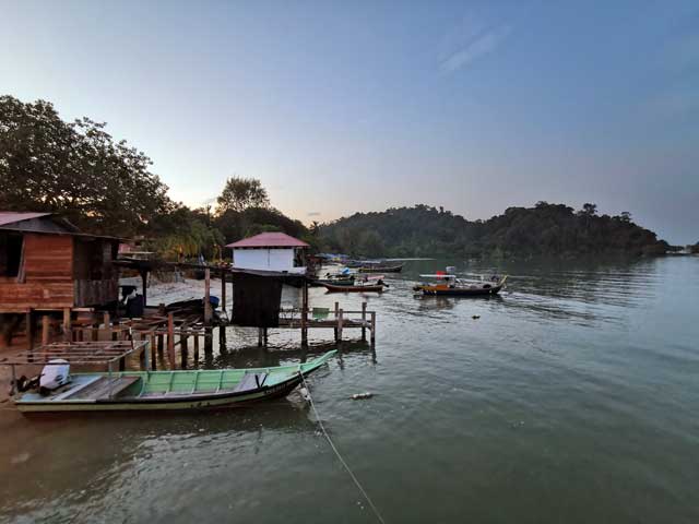 Jeti nelayan Teluk Dalam Pangkor