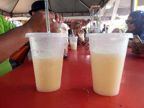 Coconut shake original pantai klebang